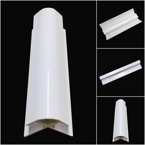 White trims for 10mm shower - white,