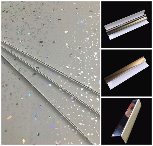 Grey sparkle wall - sparkle, &