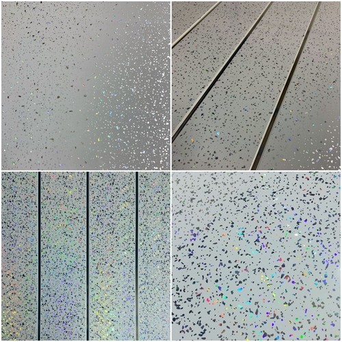 Grey white sparkle bathroom - grey, or