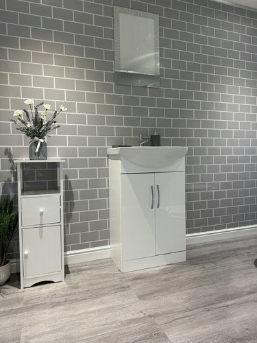 Grey metro tile - grey, effect