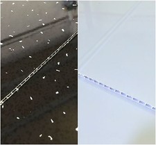 Gloss White or Black Sparkle