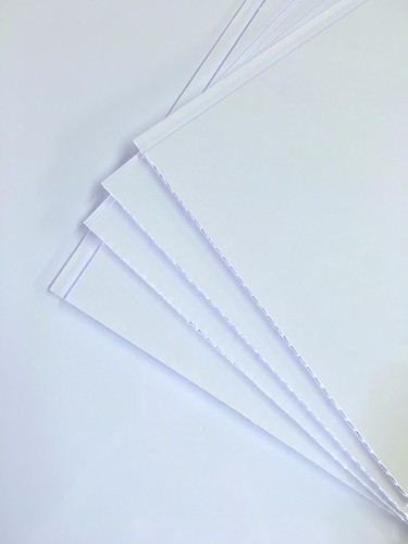 Gloss white bathroom panels - bathroom,